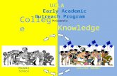 College Knowledge UCLA Early Academic Outreach Program Presents Middle SchoolCOLLEGE BOUND!