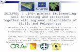 SOILPRO: a LIFE+ project implementing soil monitoring and protection together with regional stakeholders of Sicily and Peloponnese Costantini E.A.C. 1,