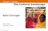 Chapter 1 Clickers The Cultural Landscape Eleventh Edition Basic Concepts John Conley Saddleback College © 2014 Pearson Education, Inc.