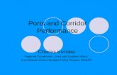 Ports and Corridor Performance Charles Kunaka Regional Coordinator – East and Southern Africa Sub-Saharan Africa Transport Policy Program (SSATP)