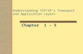 Understanding TCP/IP's Transport and Application Layers Chapter 1 - 5.