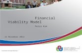 Financial Viability Model Petro Kok 21 November 2013.