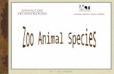 ACT - Zoo Animals1. 2 ZOO ANIMALS Many zoo animals are often listed as an endangered species. They would not be seen in the typical veterinary clinic.