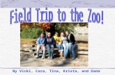 By Vicki, Cara, Tina, Krista, and Dana. Introduce the field trip to a class after a study of animals and their habitats Driving Question: -What is the.