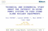NHA 2010, Long Beach, California, USA E. PINTON May 4th 2010 1 TECHNICAL AND ECONOMICAL STUDY ABOUT THE INTEREST IN USING PEMFC SYSTEMS TO FEED STAND ALONE.