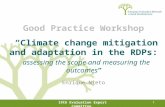 “Climate change mitigation and adaptation in the RDPs: assessing the scope and measuring the outcomes” Enrique Nieto 1 19th Evaluation Expert Committee.