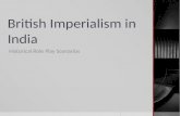 British Imperialism in India Historical Role Play Scenarios.