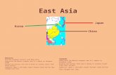 East Asia Objectives Describe European contacts with Ming China Understand the Manchu conquest and it’s impact on European trade Analyze the factors that.