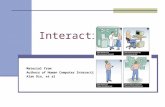 Interaction Material from Authors of Human Computer Interaction Alan Dix, et al.