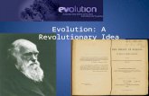 Evolution: A Revolutionary Idea A. What is Evolution? 1. Several definitions a. descent with modification (Darwin) b. change in gene frequencies within.