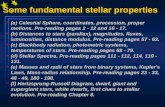 Some fundamental stellar properties Some fundamental stellar properties  (a) Celestial Sphere, coordinates, precession, proper motions. Pre-reading pages.