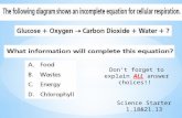 Science Starter 1.18&21.13 Don’t forget to explain ALL answer choices!!
