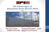 The Advantages of Absorptive Noise Barrier Walls for Utilities – Transformer and Substation Applications.