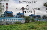 SWITCHYARD OF A 500MW POWER PLANT. EARTH NGT & NGR 21KV / 220 V 175 KVA 0.212 OHMS 800 A GCB 3 NOS.GEN TRF 1  BANK 400 / 21 kV 200 MVA UNIT TRF 21