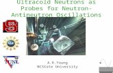 Ultracold Neutrons as Probes for Neutron-Antineutron Oscillations A.R.Young NCState University.