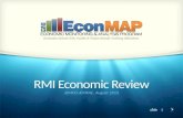 Slide RMI Economic Review JEMCO-JEMFAC, August 2013 Graduate School USA, Pacific & Virgin Islands Training Initiatives 1.