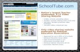 1 Copyright © 2010, SchoolTube LLC. Confidential SchoolTube.com Nation’s largest Teacher moderated, K-12 Video Sharing Website 5,500+ schools uploading.