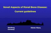 Novel Aspects of Renal Bone Disease: Current guidelines Günter Klaus, Marburg, Germany.