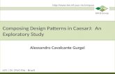 OPUS Group LES | DI |PUC-Rio - Brazil  Alessandro Cavalcante Gurgel Composing Design Patterns in CaesarJ: An Exploratory.