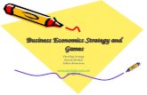 Business Economics Strategy and Games Decoding Strategy Patrick McNutt Follow @tuncnunc wwww wwww wwww.... pppp aaaa tttt rrrr iiii cccc kkkk mmmm cccc.