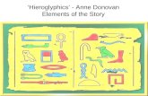 ‘Hieroglyphics’ - Anne Donovan Elements of the Story.