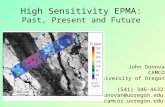 High Sensitivity EPMA: Past, Present and Future John Donovan CAMCOR University of Oregon (541) 346-4632 donovan@uoregon.edu camcor.uoregon.edu.