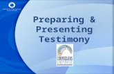 Preparing & Presenting Testimony. Why Provide Testimony? It’s a great way to ADVOCATE! – Captive Audience – Pre-Planned Oration – Direct Impact Legislators.