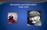 Revolution and Nationalism 1900-1939. Revolutions in Russia C. 30 S.1 In 1881 revolutionaries frustrated by slow change in Russia, assassinated czar Alexander.