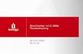 StorCenter ix12-300r Troubleshooting By Erik Collett 04.12.10.