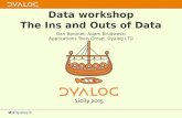 Data workshop The Ins and Outs of Data Dan Baronet, Adam Brudweski Applications Tools Group, Dyalog LTD.