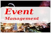 Event Management รศ. ดร. เสรี วงษ์มณฑา. CHAPTER 1 EVENT INDUSTRY KNOWLEDGE.