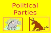Political Parties. Political Party: a group of people organized to influence government through winning elections and setting public policy.