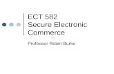 ECT 582 Secure Electronic Commerce Professor Robin Burke.