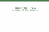 BIOLOGY 461 – Final Lecture of the Semester. Chapter 12 - Hormones & Learning.