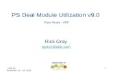 LINK 10 November 16 – 18, 2010 1 PS Deal Module Utilization v9.0 Case Study - AEP Rick Gray rgray2@aep.com.