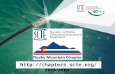 Http://chapters.scte.org/rockymtn. Cable Games Winners.