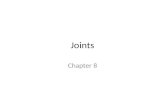 Joints Chapter 8. Classifying Joints Functions Flexibility for movement Hold bones together Classification Structural Functional Fibrous JointsCartilaginous.