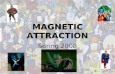 MAGNETIC ATTRACTION Spring 2008 The Nature of Magnetism Magnets are found everywhere…doorbells, TV’s, computers… Magnets were discovered in a region.