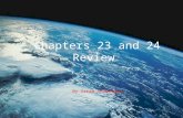 Chapters 23 and 24 Review By Sarah Snoberger. Chapter 23 - Atmospheric Moisture.