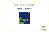 COLLEGE PHYSICS Chapter 2 KINEMATICS PowerPoint Image Slideshow.