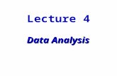 Lecture 4 Data Analysis. Today’s Agenda  Announcements  Recap of Markets  Qualitative Analysis  Quantitative Analysis.