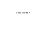 Segregation. Segregation in the United States Following the end of slavery, African- Americans still had to fight for equal rights. The Southern states.