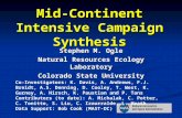 Mid-Continent Intensive Campaign Synthesis Stephen M. Ogle Natural Resources Ecology Laboratory Colorado State University Co-Investigators: K. Davis, A.