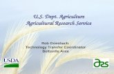 U.S. Dept. Agriculture Agricultural Research Service Rob Griesbach Technology Transfer Coordinator Beltsville Area.