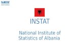 INSTAT National Institute of Statistics of Albania.
