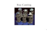 1 Ray Casting. CLASS 1 Ray Casting 2 3 Overview of Today Ray Casting Basics Camera and Ray Generation Ray-Plane Intersection.