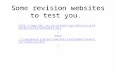 Some revision websites to test you.  size/design/resistantmaterials/  ment/new/tca/step2/213847
