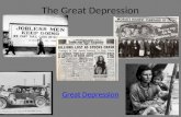 The Great Depression Great Depression. Election of 1928 Alfred E. Smith Herbert Hoover DemocratRepublican CatholicProtestant Opposed ProhibitionApproved.