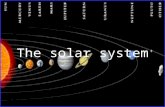 The solar system. The Hitch-Hikers guide to the Solar System. In this Presentation there will be information about the nine planets, meteors, moons, comets.