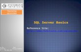 TRAINING SESSIONS SQL Server Basics Design By.:.Net Prepared By:Dilip Namdeo Dated:23-Dec-09 Reference Site: